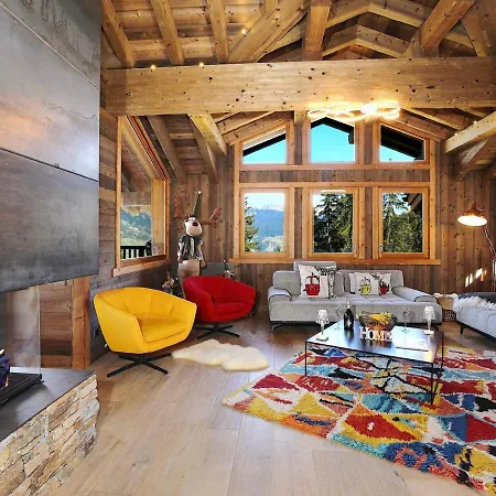 Chalet d'Exception avec Sauna et Cheminée - 12 Pers, 6 Pièces - FR-1-575-32 * Courchevel